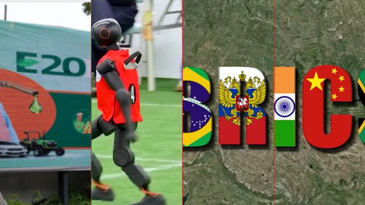 E20 Petrol, AI Robotics, India Defence, MQ-9B Drones & BRICS Digital Cooperation