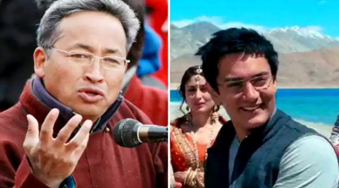 Aamir Khan Denies Rancho in 3 Idiots Was Inspired by Sonam Wangchuk