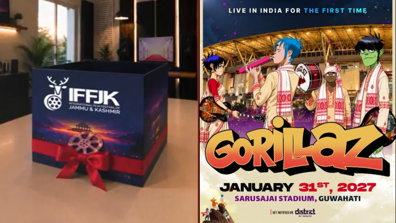 J&K Film Festival Launches, Gorillaz Announce First India Show in Guwahati